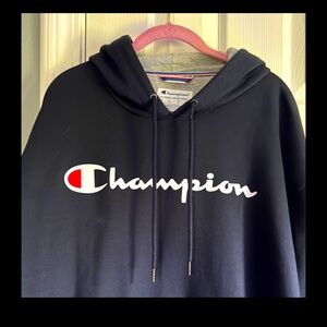 Champion Navy Hoodie NWOT